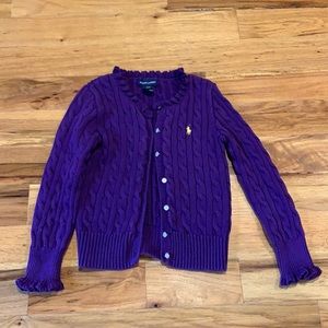 Ralph Lauren purple sweater